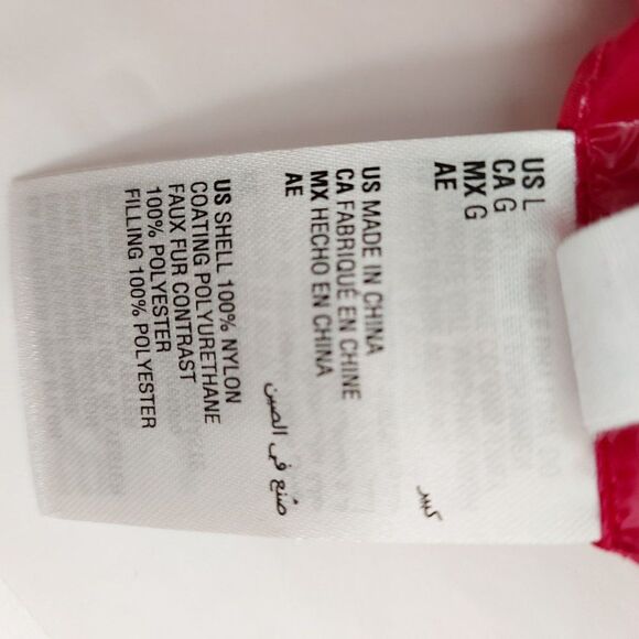 Epic Threads Girls Reversible Puffer Vest Large Pink Fleece Winter Warm Outdoor - Picture 9 of 9